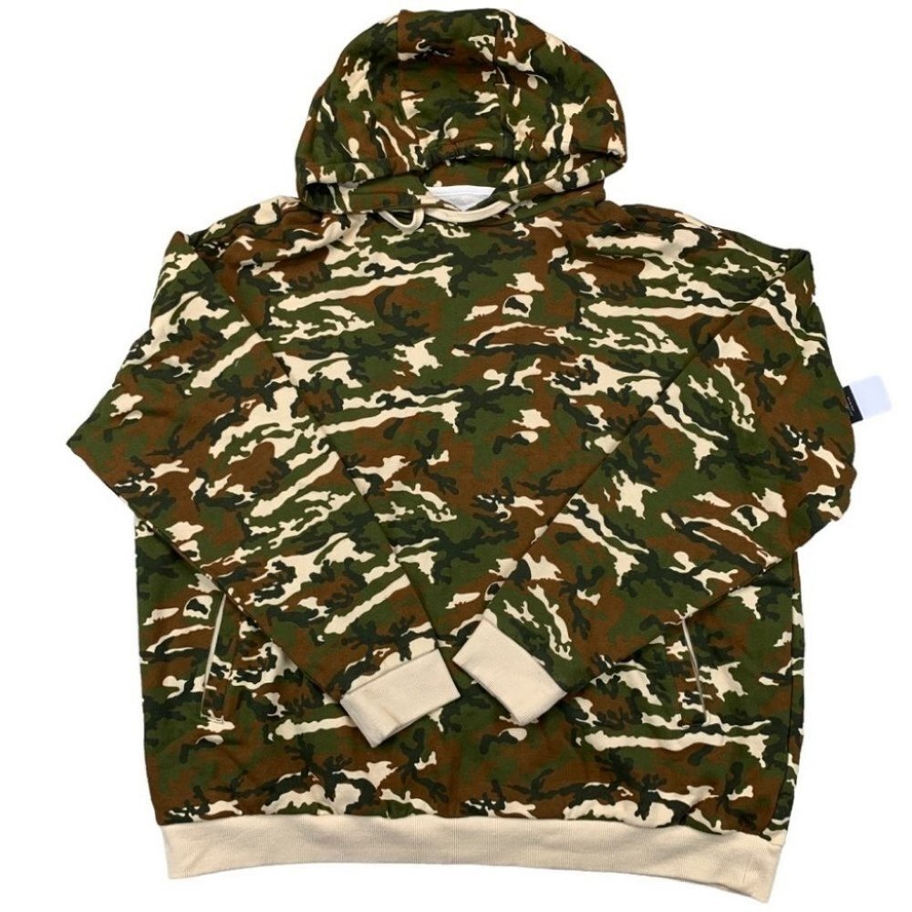 Sanctuary Men's Camo Pullover Hoodie Size XL